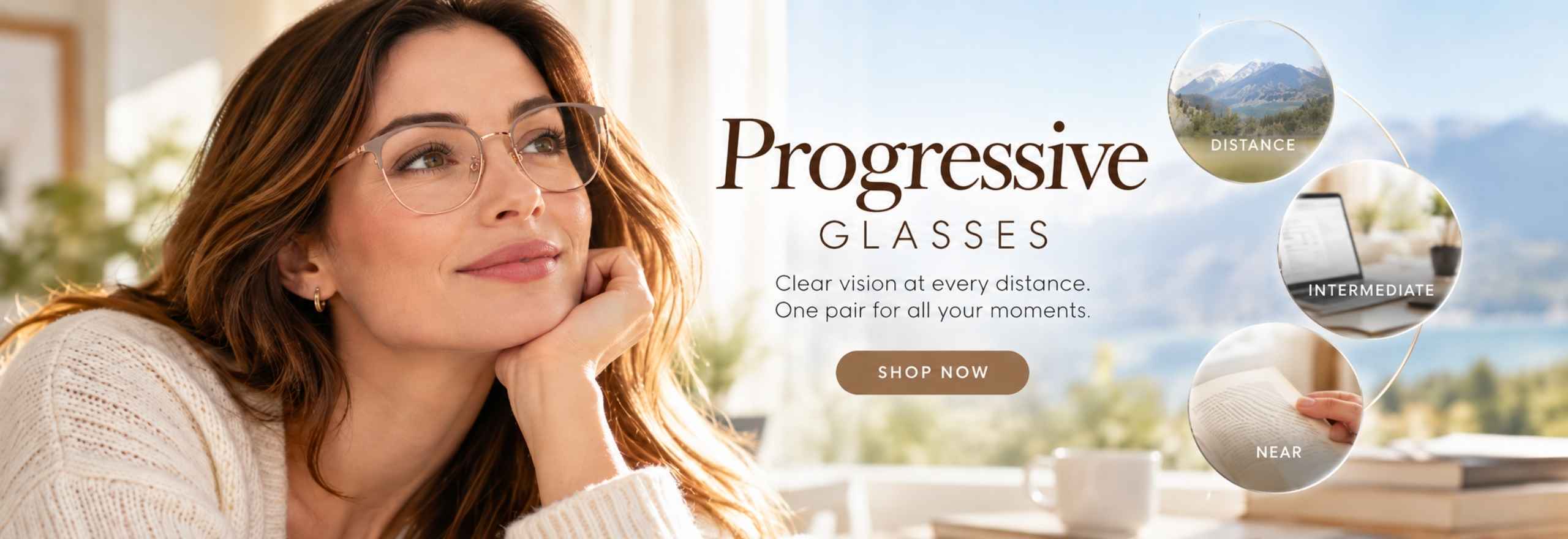 Progressive glasses