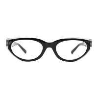 Allure - Cat Eye Black Eyeglasses