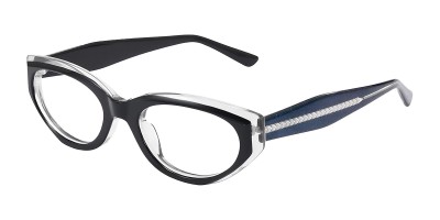 Cat Eye Black Eyeglasses