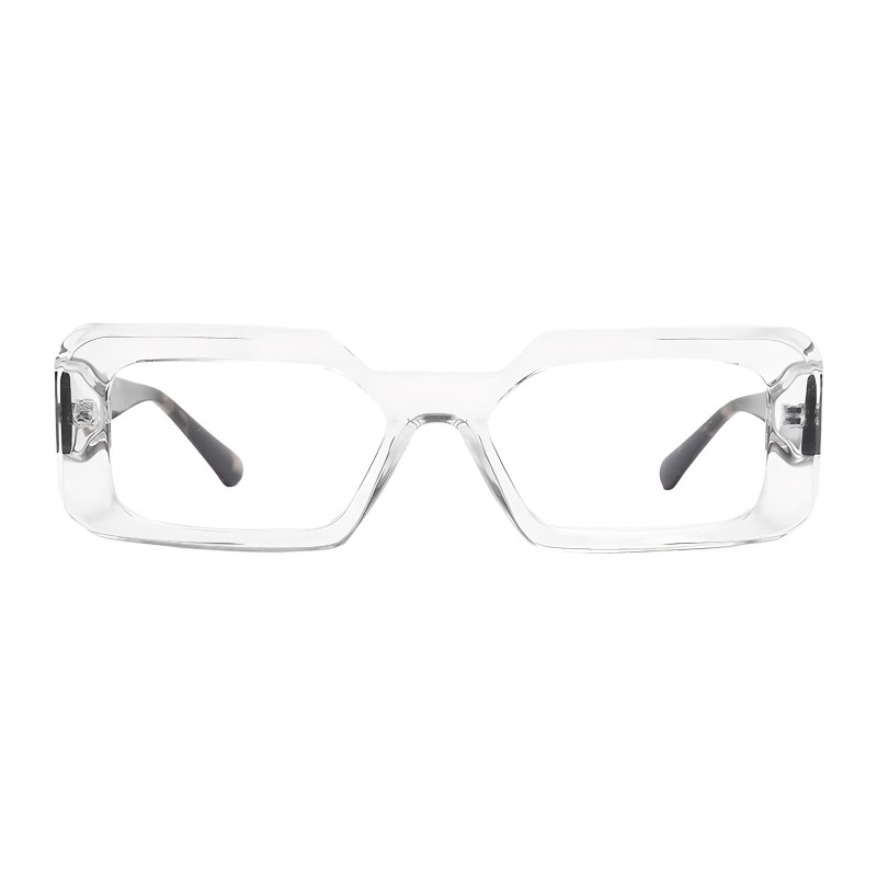 Rectangle Clear Eyeglasses
