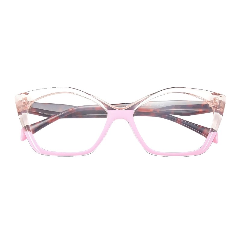 Cat Eye Pink Eyeglasses