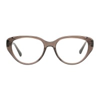Cat Eye Brown Eyeglasses