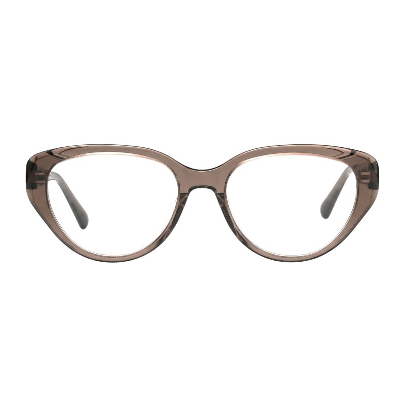 Cat Eye Brown Eyeglasses