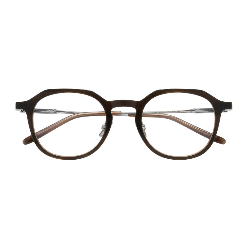 Round Chocolate Eyeglasses