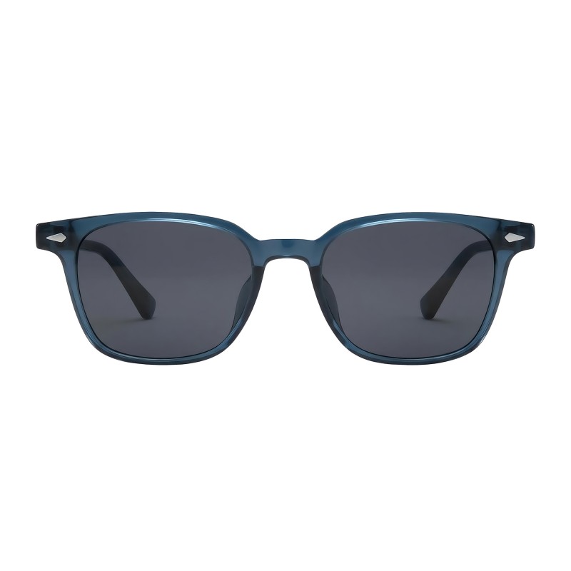 Square Blue Eyeglasses