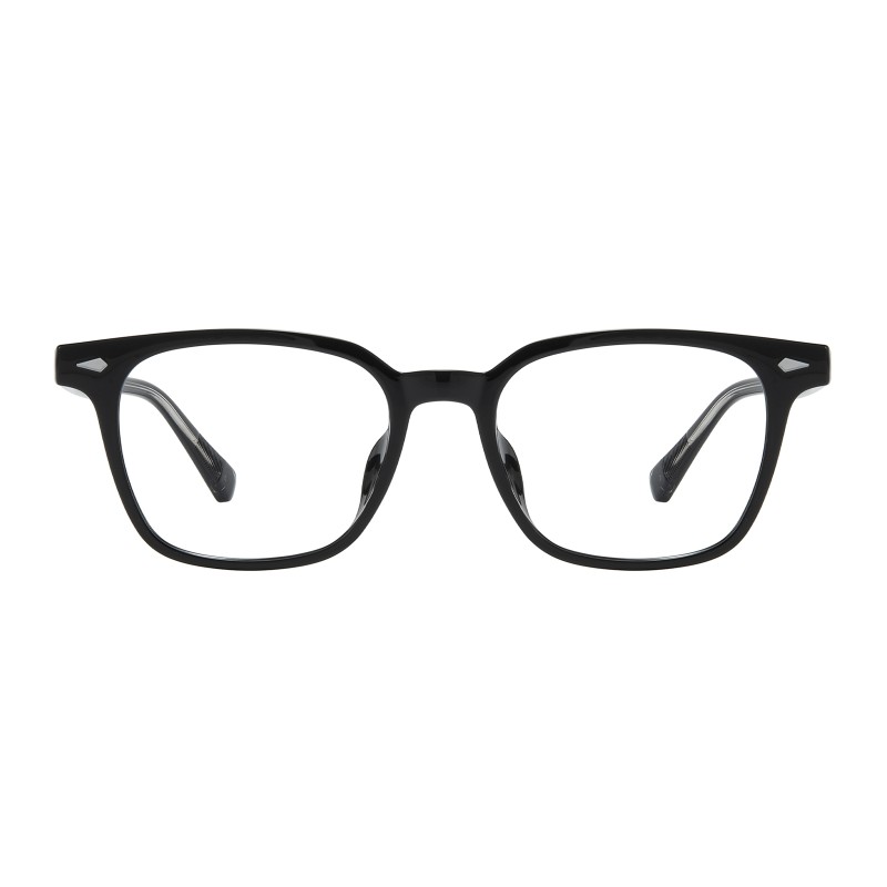 Square Black Eyeglasses