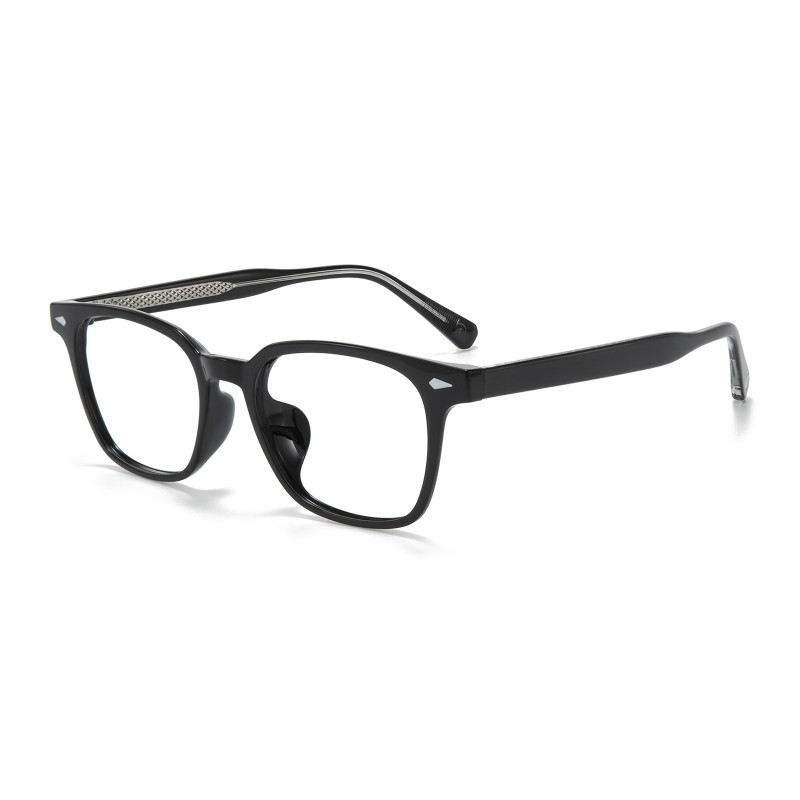 Square Black Eyeglasses