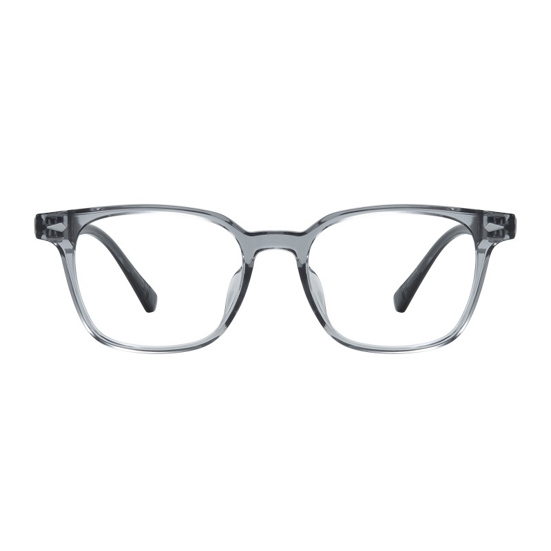 Square Gray Eyeglasses