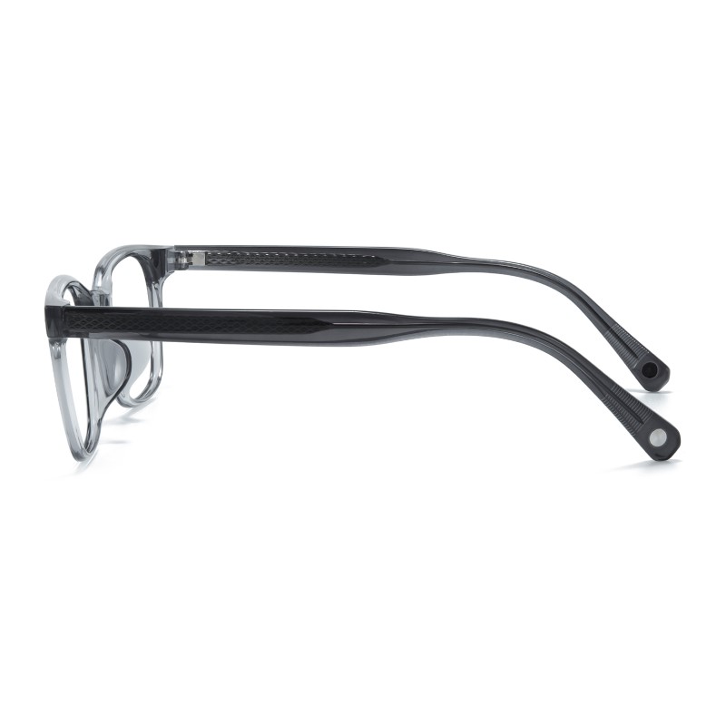 Square Gray Eyeglasses