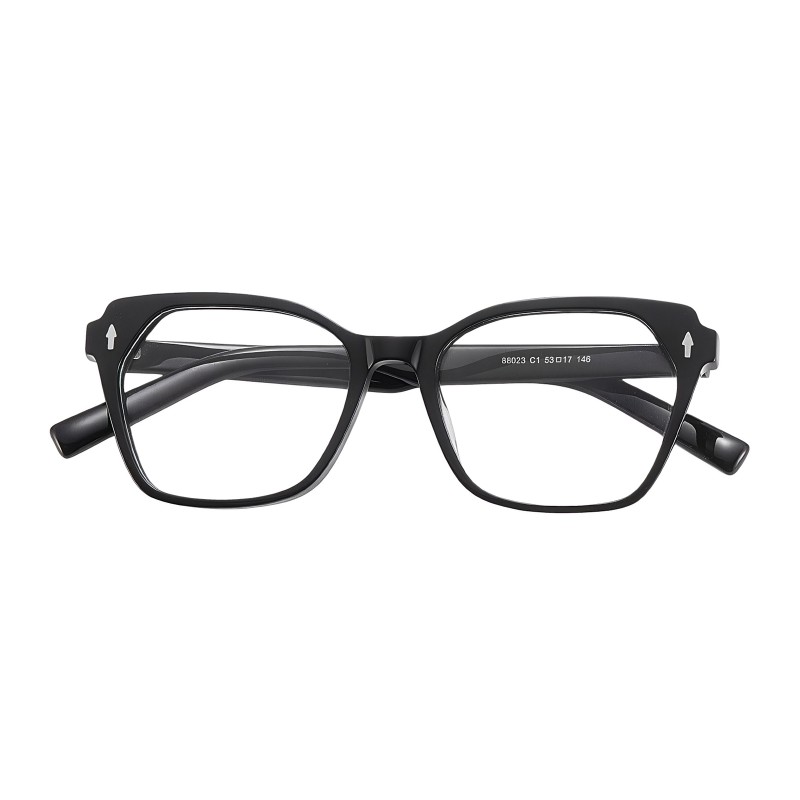 Cat Eye Black Eyeglasses
