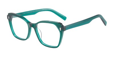 Cat Eye Green Eyeglasses