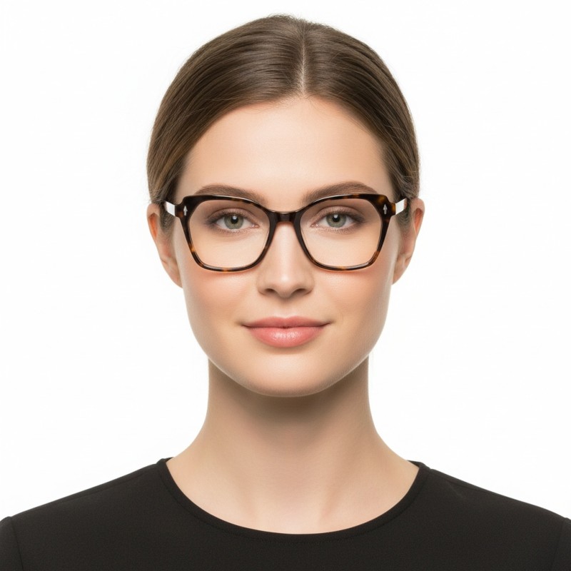 Cat Eye Tortoise Eyeglasses