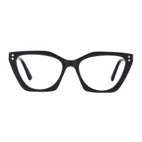 Vinyl - Cat Eye Black Eyeglasses