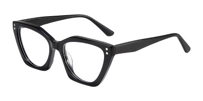 Cat Eye Black Eyeglasses
