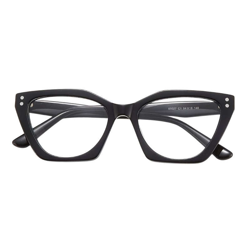 Cat Eye Black Eyeglasses