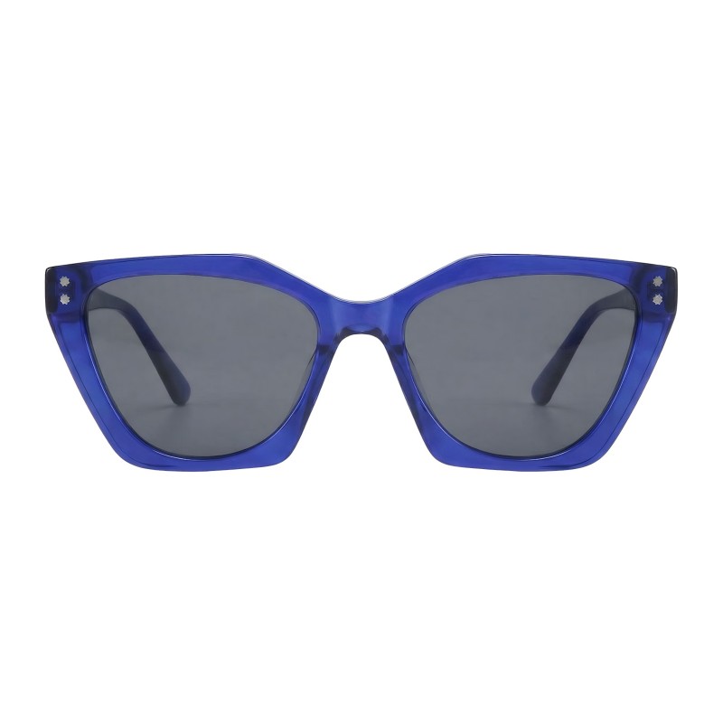 Cat Eye Blue Eyeglasses