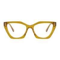 Vinyl - Cat Eye Brown Eyeglasses