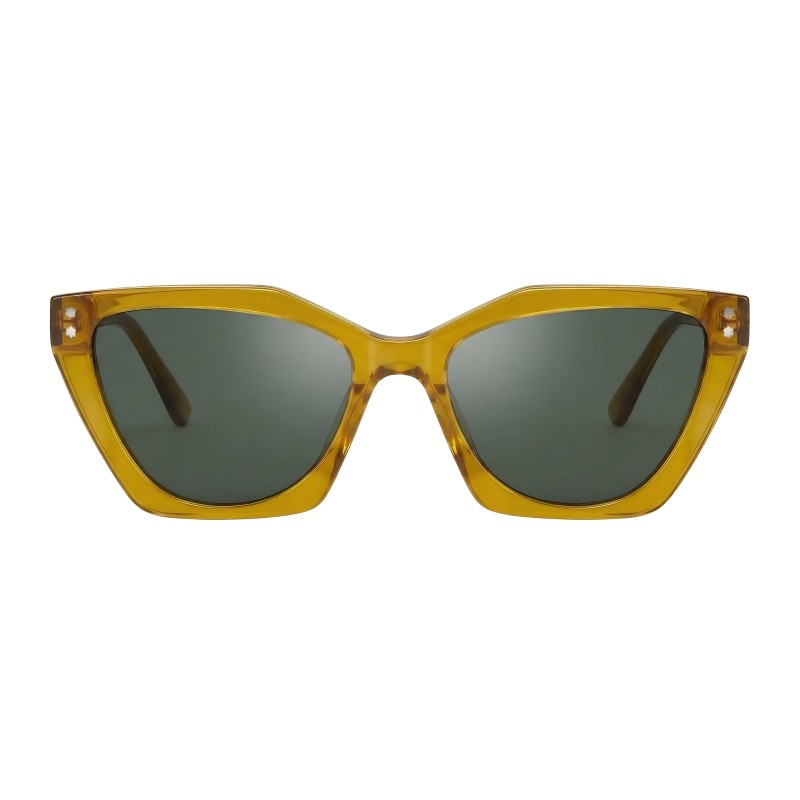 Cat Eye Brown Eyeglasses