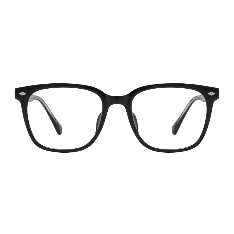 Square Black Eyeglasses