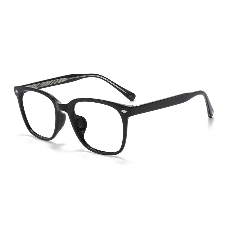 Square Black Eyeglasses