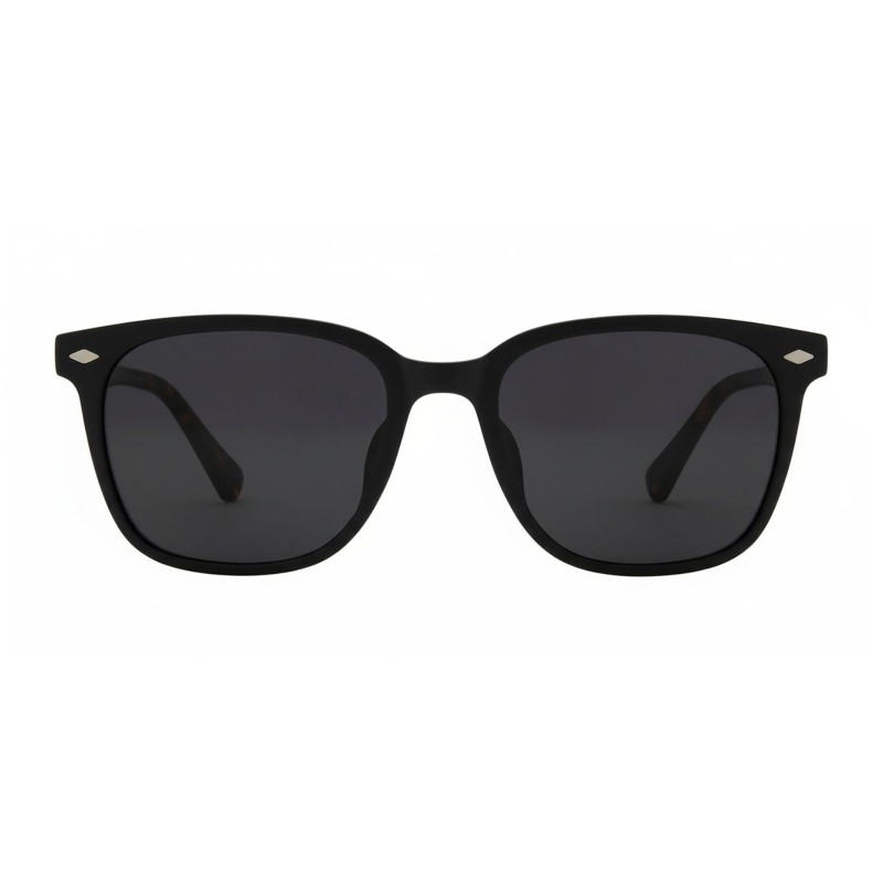 Square Black Tortoise Eyeglasses