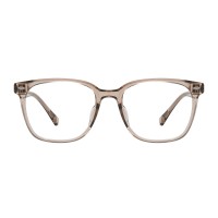 Hubris - Square Champagne Eyeglasses