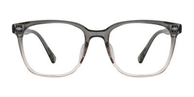 Square Gray Eyeglasses