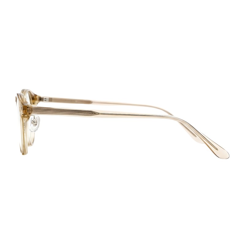 Round Champagne Eyeglasses