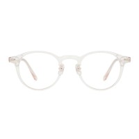 Round Pink Eyeglasses