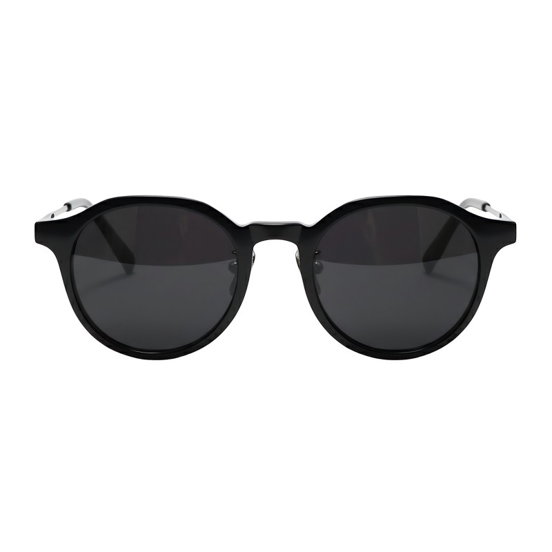 Polygon Black Eyeglasses