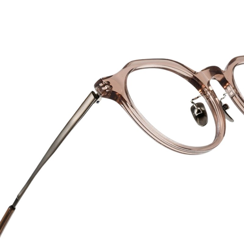 Polygon Light Mocha Eyeglasses