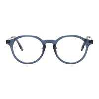 Polygon Blue Eyeglasses