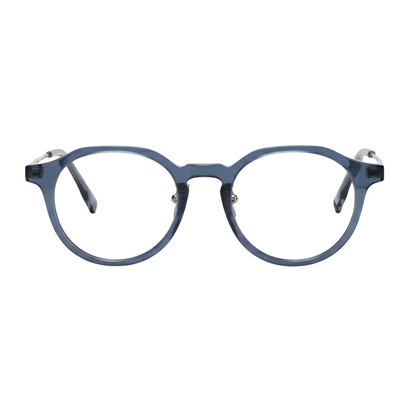 Polygon Blue Eyeglasses