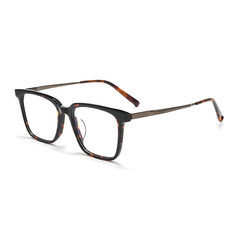 Square Tortoise Eyeglasses
