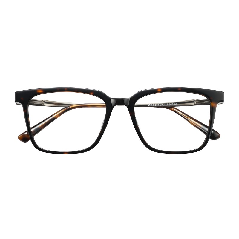 Square Tortoise Eyeglasses