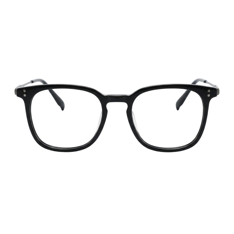 Square Black Eyeglasses
