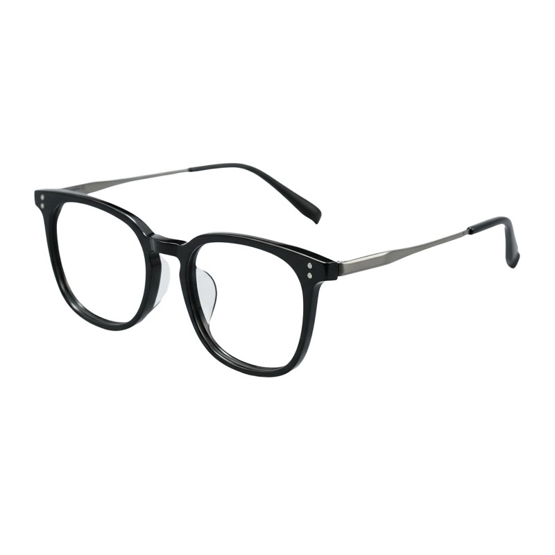 Square Black Eyeglasses