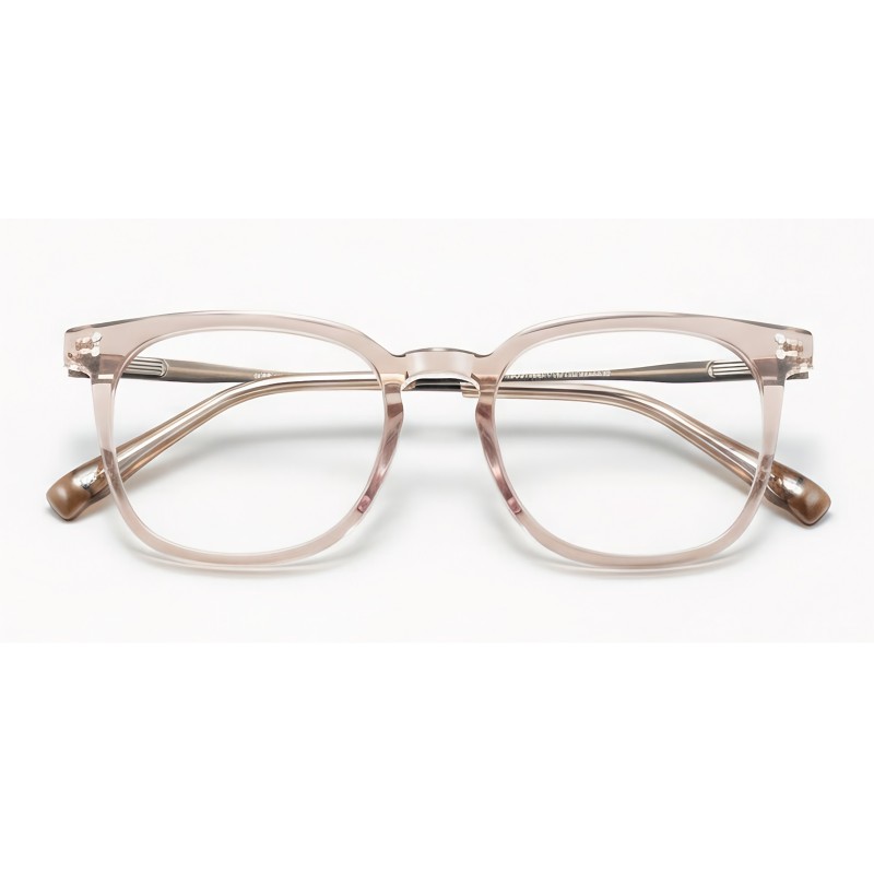 Square Light Mocha Eyeglasses