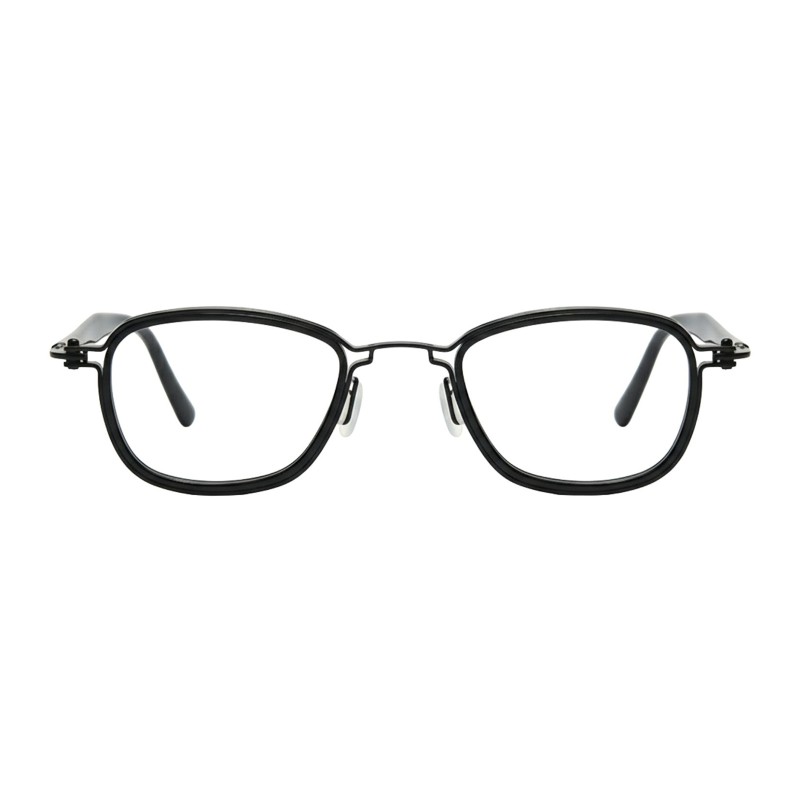 Round Black Eyeglasses