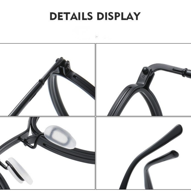 Round Black Eyeglasses