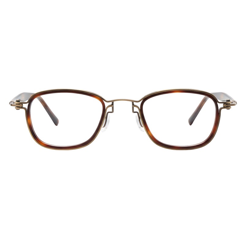 Round Tortoise/Brown Eyeglasses