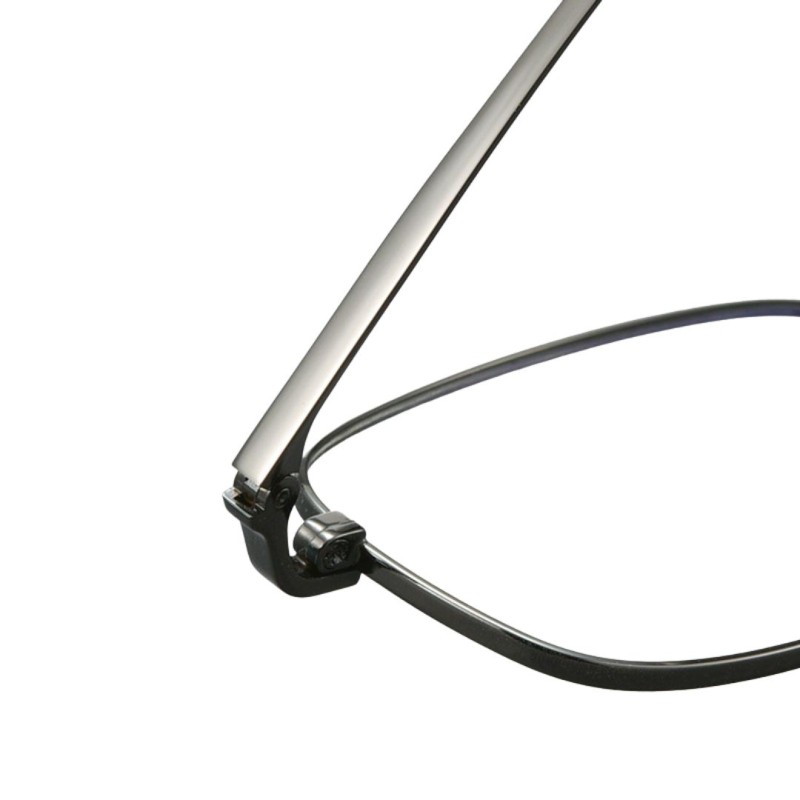 Rectangle Gunmetal Eyeglasses