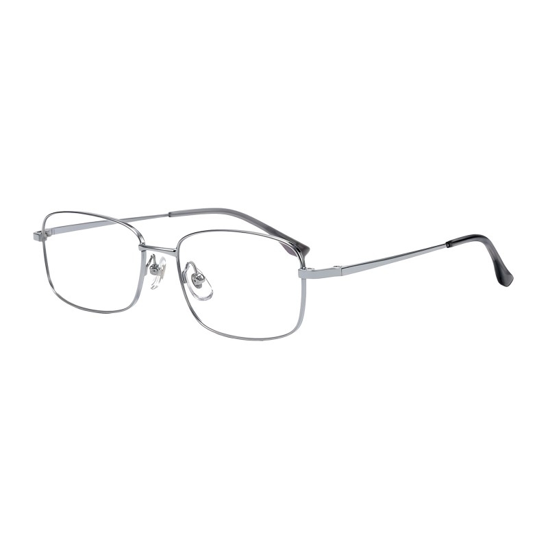 Rectangle Silver Eyeglasses