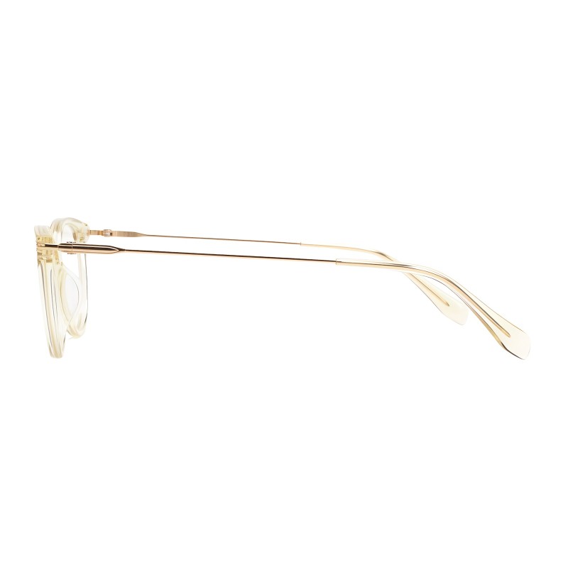 Cat Eye Light Beige Eyeglasses