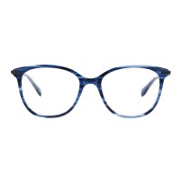 Cat Eye Black Blue Eyeglasses
