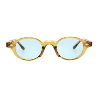Wren - Oval Green Sunglasses