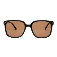 Victoria - Square Black Sunglasses