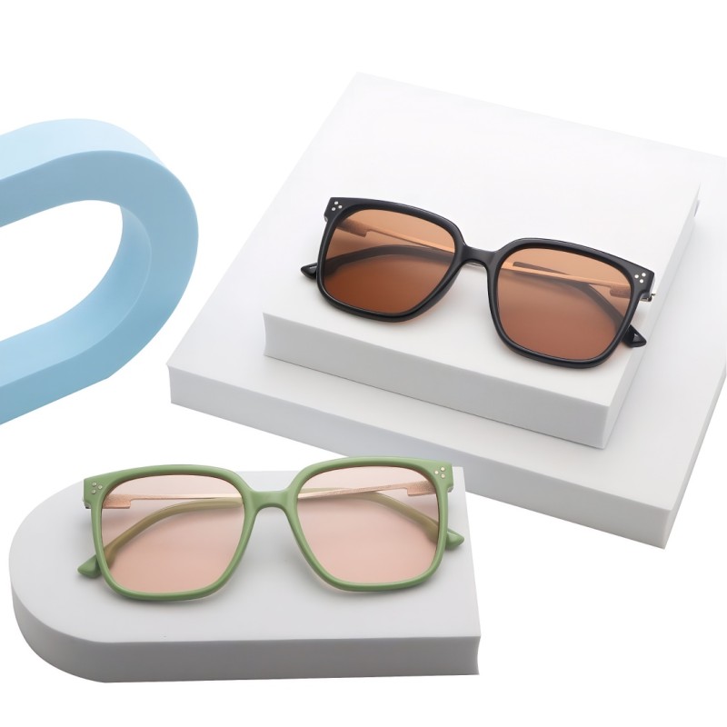 Square Black Sunglasses