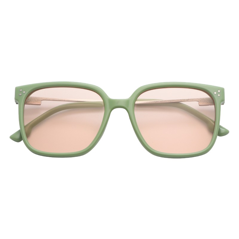 Square Green Sunglasses