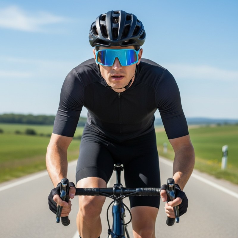 Blue Sports Sunglasses